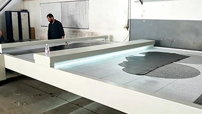 Máquina para medir cuero (acabado)