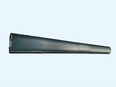 Cinta transportadora de PU/PVC negra