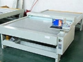 Máquina electrónica para medir cuero