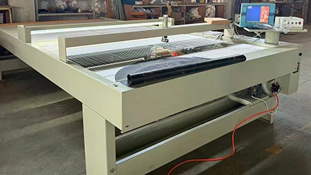 Máquina para medir cuero (acabado)